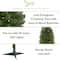3ft. Pre-Lit Green Mountain Pine Artificial Christmas Tree, Clear LED Lights